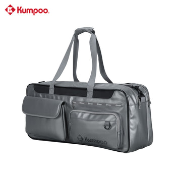 KUMPOO Badminton Square Bag KB-663  (White/Khaki; Sliver/Gray; White/Green)