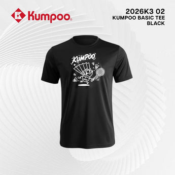 KUMPOO Basic Tee - K253U-1653 / 2026KU-02 (Blue, White, Grey, Black)