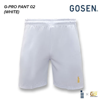 GOSEN G-PRO 02 Tournament Short Pant (Black Silver /White Gold)