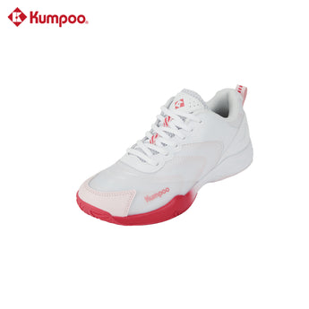 KUMPOO Badminton Shoes KH-E315 (White/Red; White/Silver; White/Blue ) - Unisex