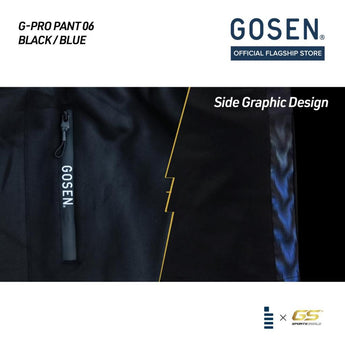 GOSEN G-PRO 06 Tournament Short Pant (Navy Grey/ Black Turqoise/ Black Blue)
