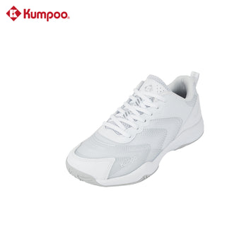 KUMPOO Badminton Shoes KH-E315 (White/Red; White/Silver; White/Blue ) - Unisex