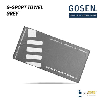 GOSEN Badminton Towel G-SPORTS TOWEL (Navy Blue / Grey)