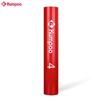 KUMPOO  Shuttlecock - RED 4 (12-Pack) - 1 tube