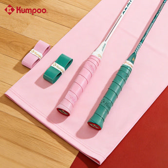 KUMPOO Badminton Grip KG-17 25th 2 in 1 (Green & Pink)