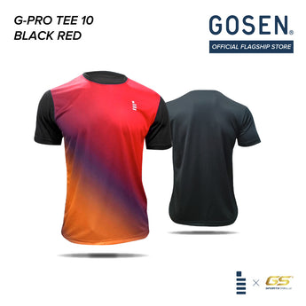 GOSEN G-Pro 10 Tournament Jersey - Black Red / Black Green / White Purple v2