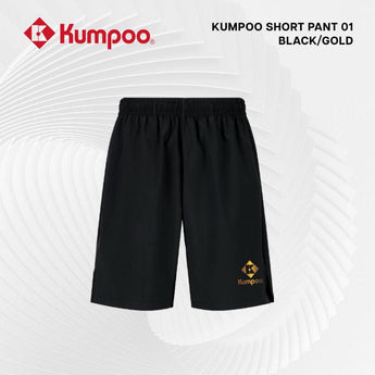 KUMPOO Short Pant K263U-2665 (Black Gold / Black Silver / Black White)
