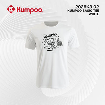 KUMPOO Basic Tee - K253U-1653 / 2026KU-02 (Blue, White, Grey, Black)