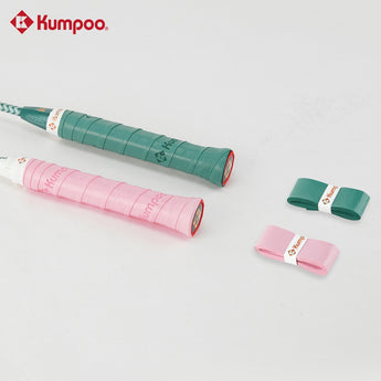 KUMPOO Badminton Grip KG-17 25th 2 in 1 (Green & Pink)
