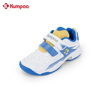 KUMPOO Badminton Shoes (Junior Exclusive) KHS-J20 (White/Gray;  White/Blue; White/Purple ) - Unisex