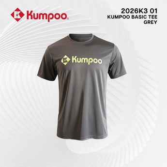 KUMPOO Basic Tee - K253U-1652 / 2026KU-01 (Blue, White, Grey, Black)