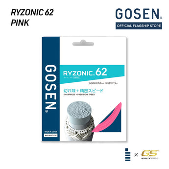 GOSEN RYZONIC 62 Badminton Strings [Made In Japan]