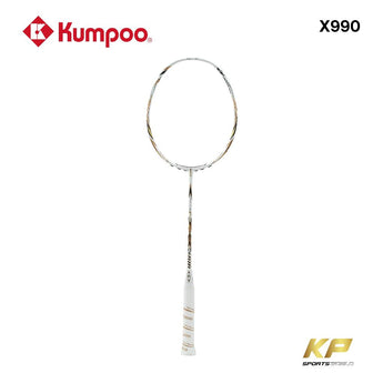 KUMPOO Badminton Racket X990 -  4U/G6 (Max 35lbs) - Unstrung - Exclusive Wang Xiao Yu Malaysia Edition