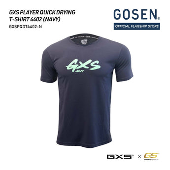 GXS Quick Drying T-Shirt 4402 ( Black Orange / Black Purple / Grey / Navy )