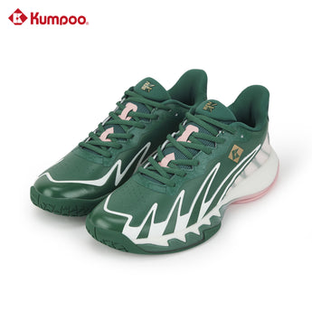 KUMPOO Badminton Shoes KH-G828.25TH (Green/Pink)
