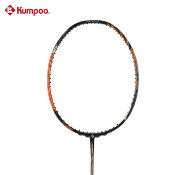 KUMPOO Badminton Racket HYPER SHOT NEX -  3U/4U/G5 (Max 30lbs) - Unstrung, With flannelette bag