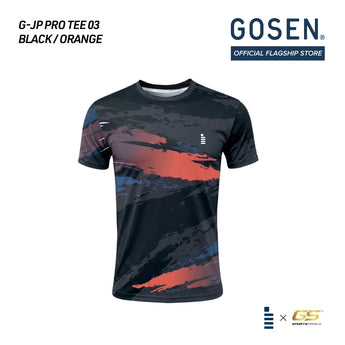 GOSEN G-JP TEE 03 Tournament Jersey - Black/Orange; Black/Purple; Blue; White/Blue