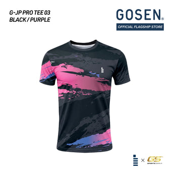 GOSEN G-JP TEE 03 Tournament Jersey - Black/Orange; Black/Purple; Blue; White/Blue