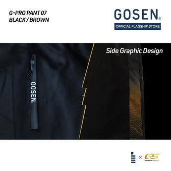 GOSEN Short G-PRO Pant 07 (Brown)