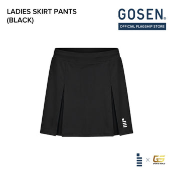 GOSEN Ladies Skirt Pant 01 Short Skirt Pant (Black)