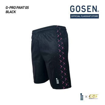 GOSEN G-PRO 05 Tournament Short Pant (Black / White/ Blue Navy)