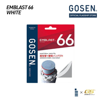 GOSEN EMBLAST 66 Badminton Strings [Made In Japan]