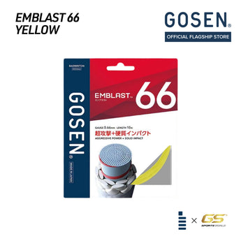 GOSEN EMBLAST 66 Badminton Strings [Made In Japan]