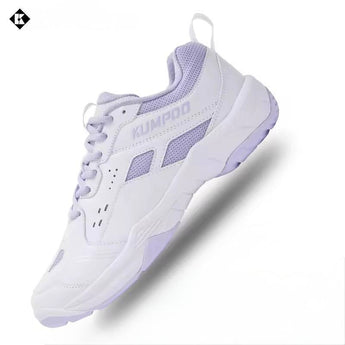 KUMPOO Badminton Shoes KHR-D20 (White-Blue/White-Purple ) - Unisex