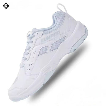 KUMPOO Badminton Shoes KHR-D20 (White-Blue/White-Purple ) - Unisex